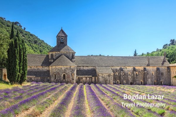 Mănăstirea Senanque în Provence, Franța