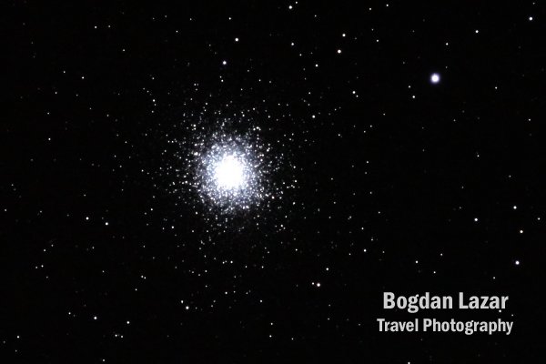 Roi stelar (M13) în constelația Hercules