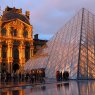 Louvre - golden hour, Paris, France