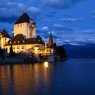 Oberhofen Castle, lake Thunersee, Switzerland
