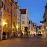 Street scene in Lindau, Germany