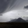 Bad weather landscape, Iceland